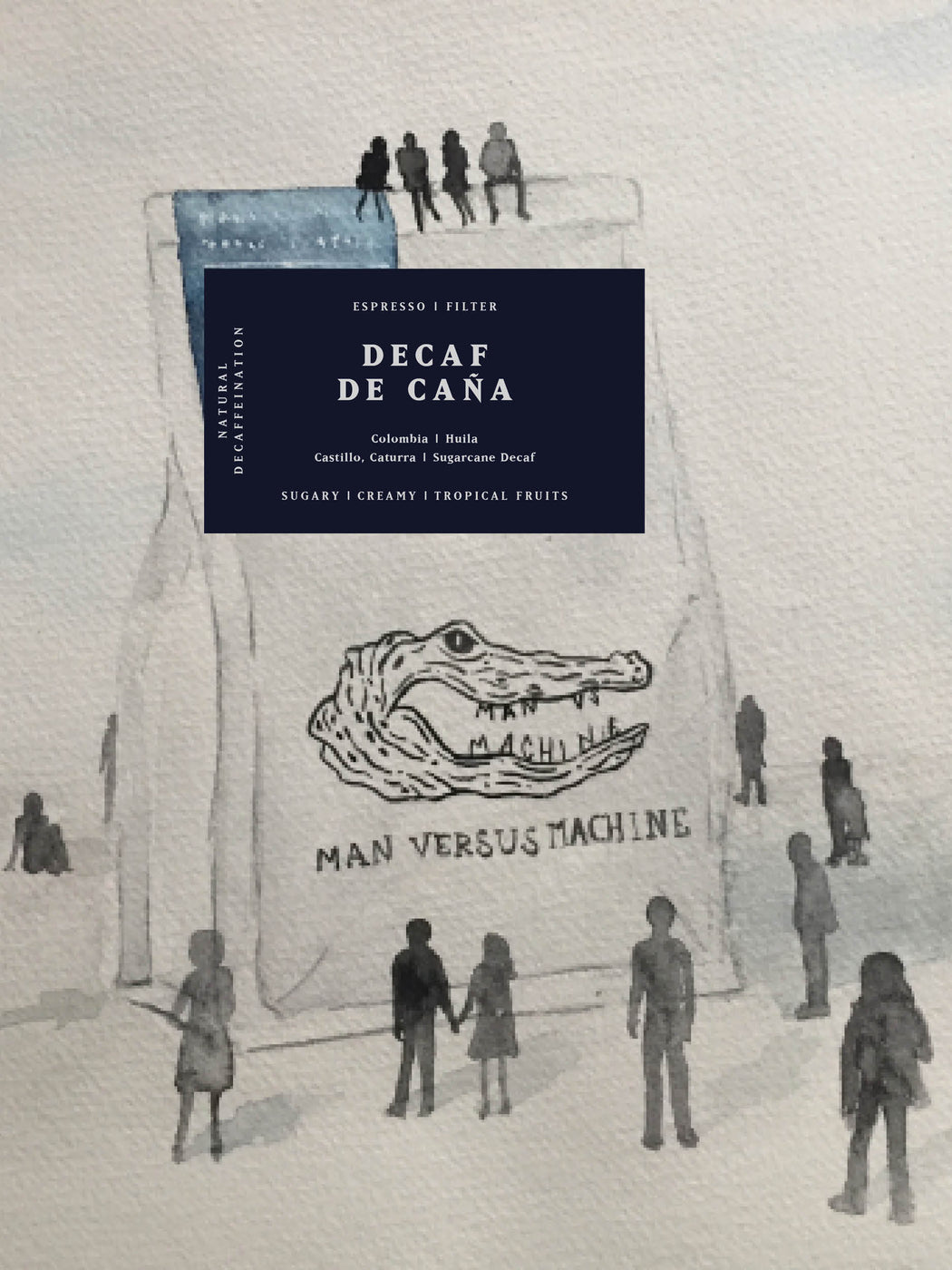 DECAF DE CAÑA, COLOMBIA, DECAF