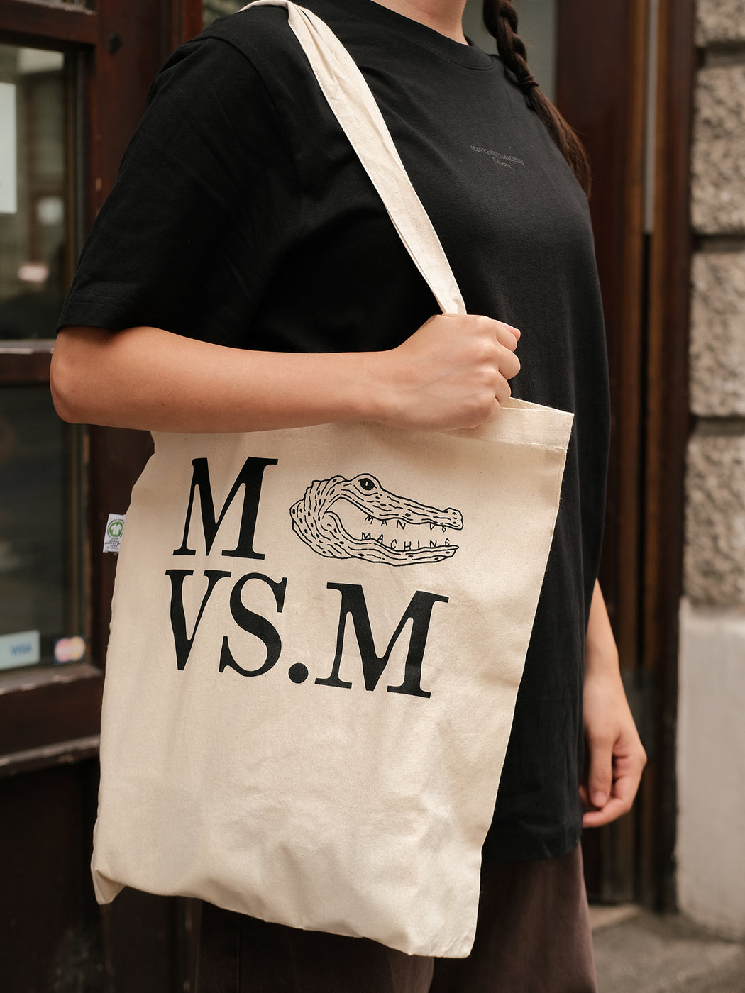 MAN VS MACHINE X STANLEY STELLA SHOPPER "CROCODILE PRINT"
