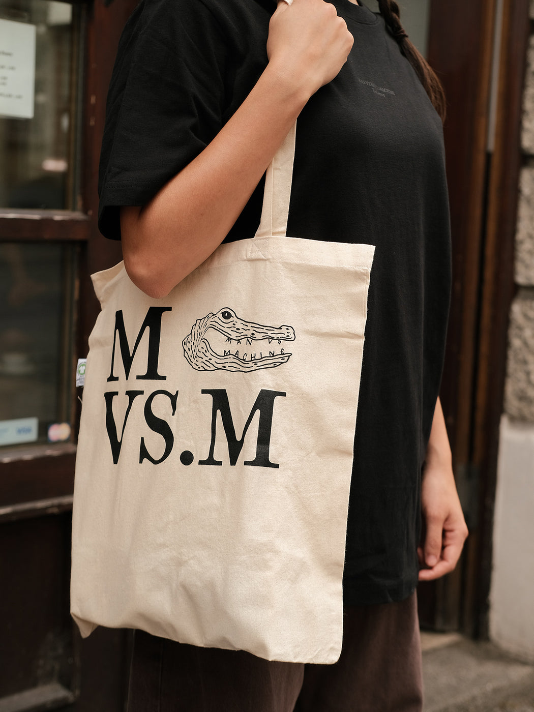 MAN VS MACHINE X STANLEY STELLA SHOPPER "CROCODILE PRINT"