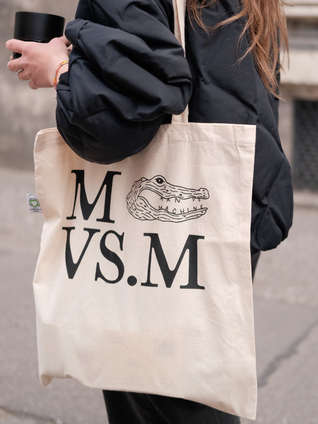 MAN VS MACHINE X STANLEY STELLA SHOPPER "CROCODILE PRINT"