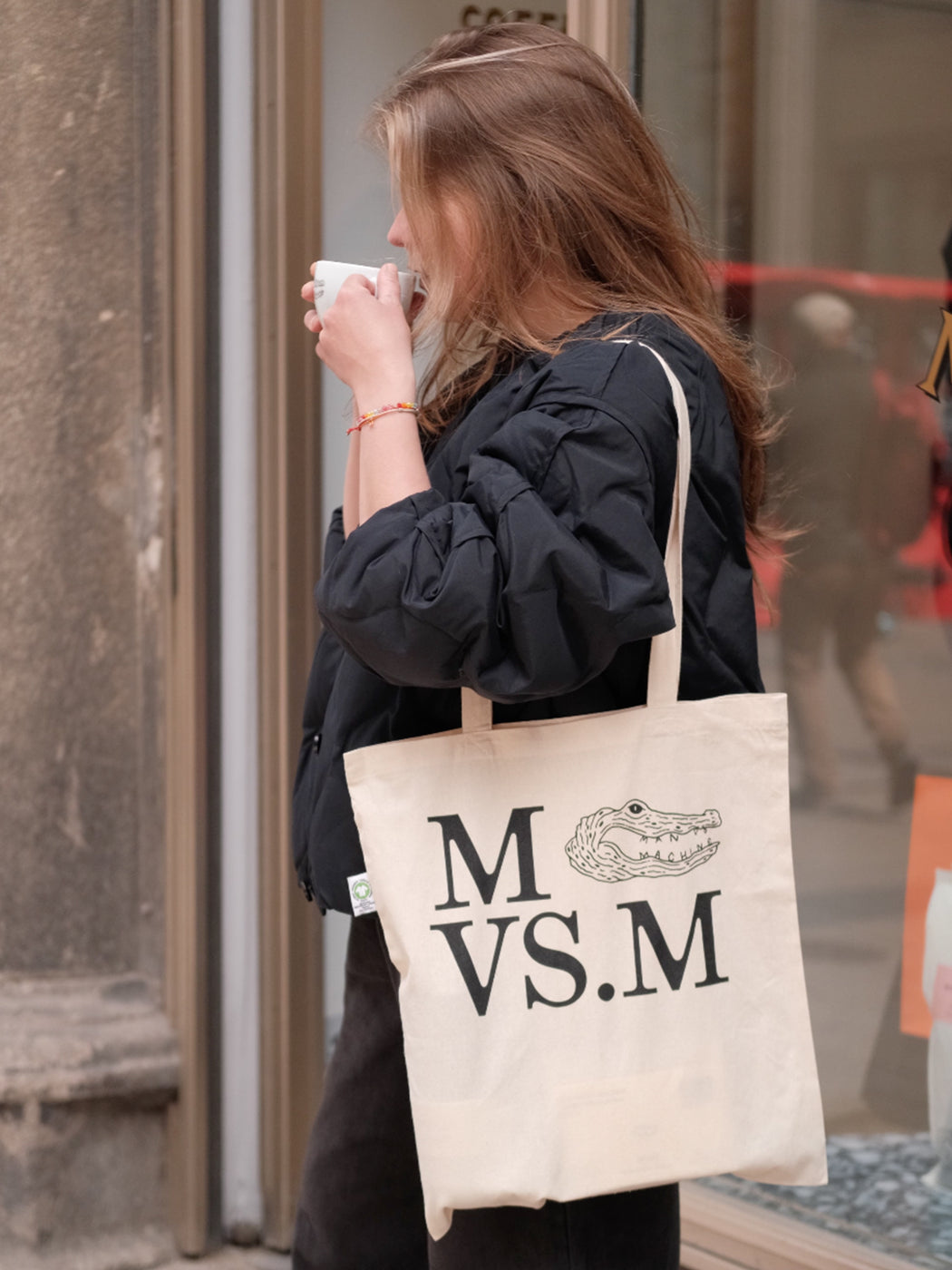 MAN VS MACHINE X STANLEY STELLA SHOPPER "CROCODILE PRINT"