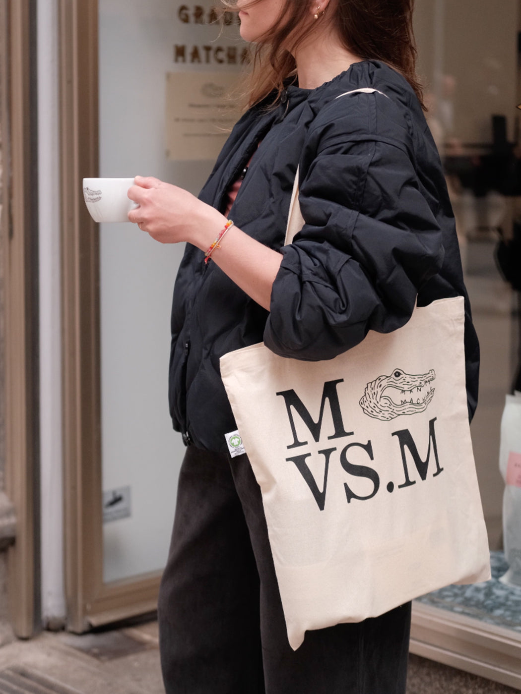 MAN VS MACHINE X STANLEY STELLA SHOPPER "CROCODILE PRINT"