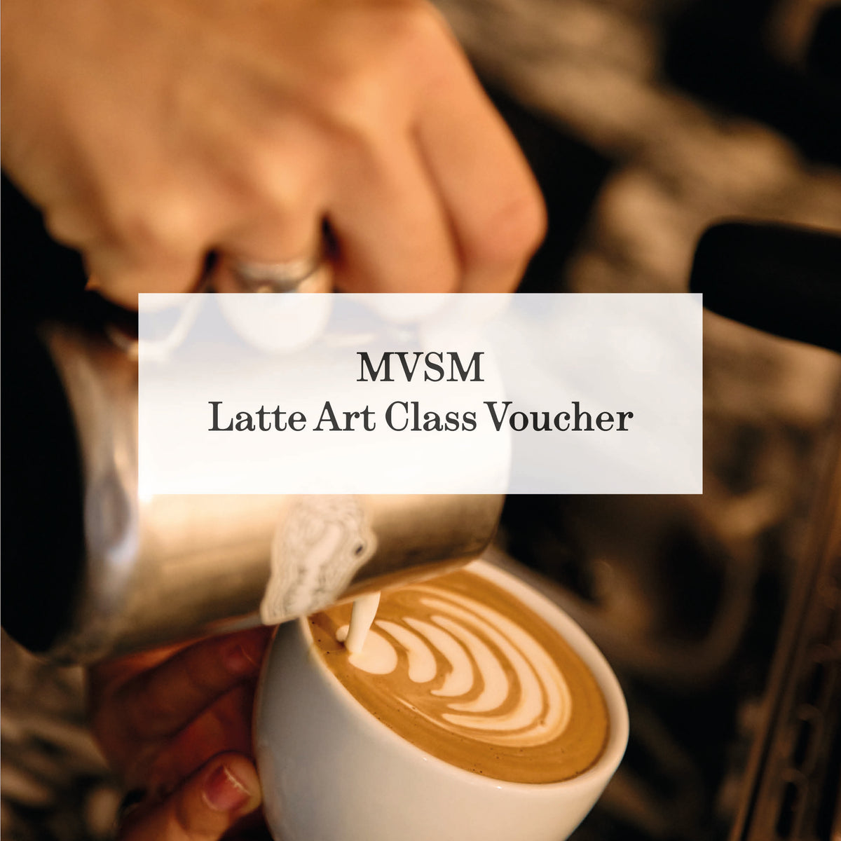 LATTE ART CLASS VOUCHER