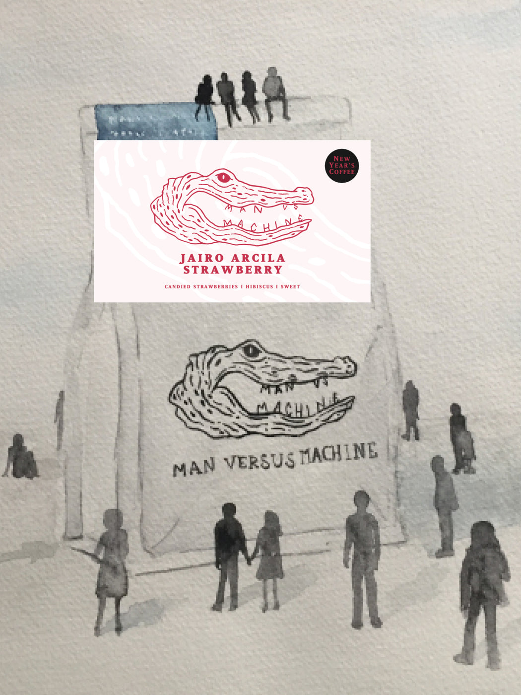 JAIRO ARCILA STRAWBERRY, COLOMBIA, HONEY (YEAST / STRAWBERRY)