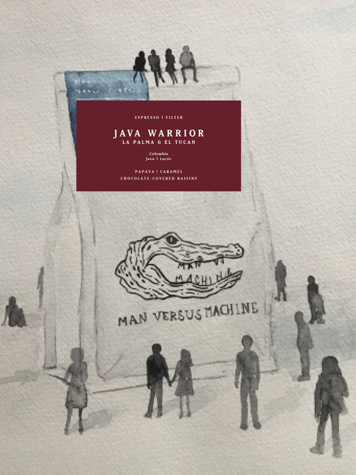 JAVA WARRIOR, COLOMBIA, LIMITED EDITION, 100 G