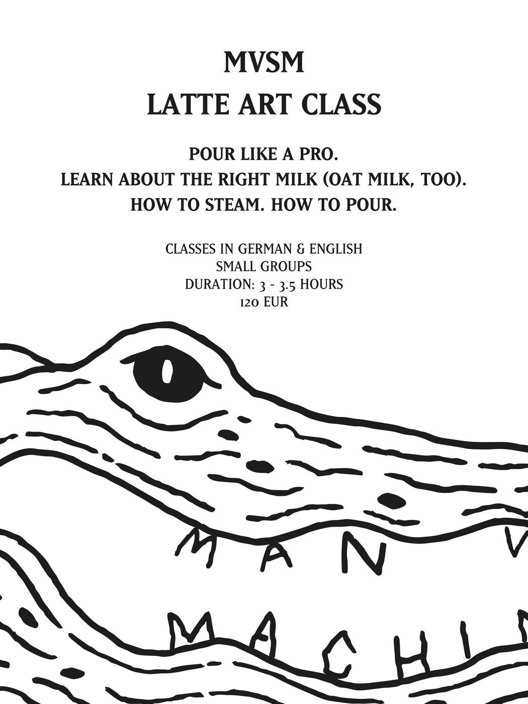 MVSM CLASS LATTE ART