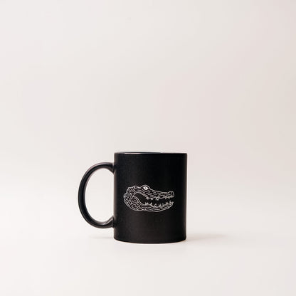 MVSM CROCODILE LOGO MUG MATTE BLACK