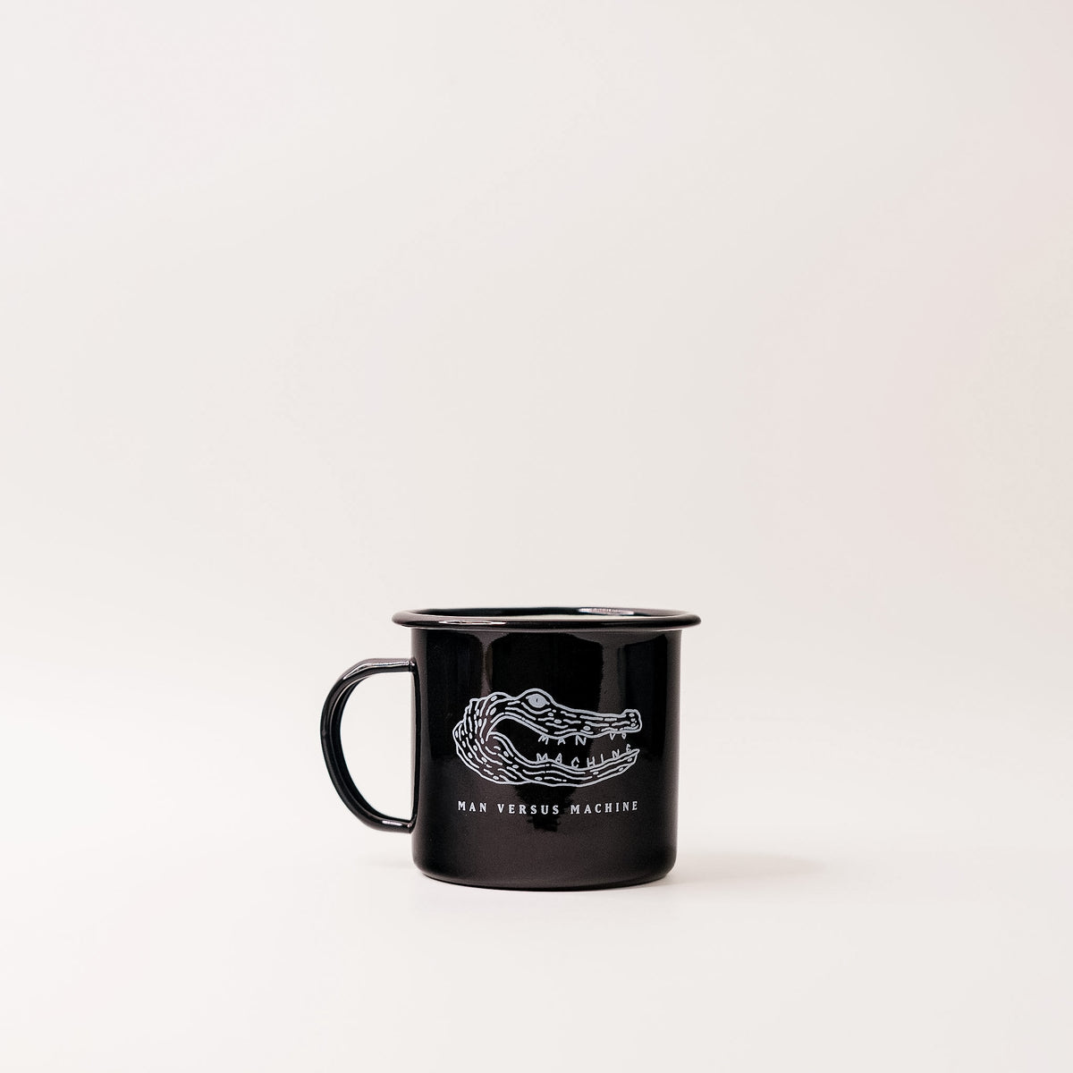 MVSM CROCODILE LOGO ENAMEL CUP BLACK