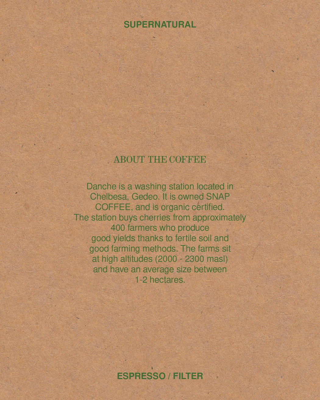 SUPERNATURAL, ETHIOPIA, NATURAL, ORGANIC