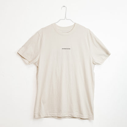 NEW MAN VS MACHINE X STANLEY STELLA T-Shirt "BACKPRINT CROCODILE" NATURAL RAW