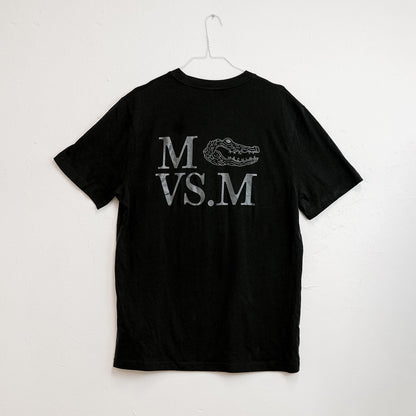 NEW MAN VS MACHINE X STANLEY STELLA T-Shirt "BACKPRINT MVSM" BLACK