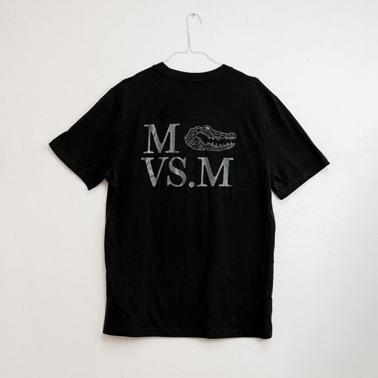 NEW MAN VS MACHINE X STANLEY STELLA T-Shirt "BACKPRINT MVSM" BLACK