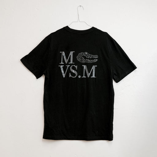NEW MAN VS MACHINE X STANLEY STELLA T-Shirt "BACKPRINT MVSM" BLACK
